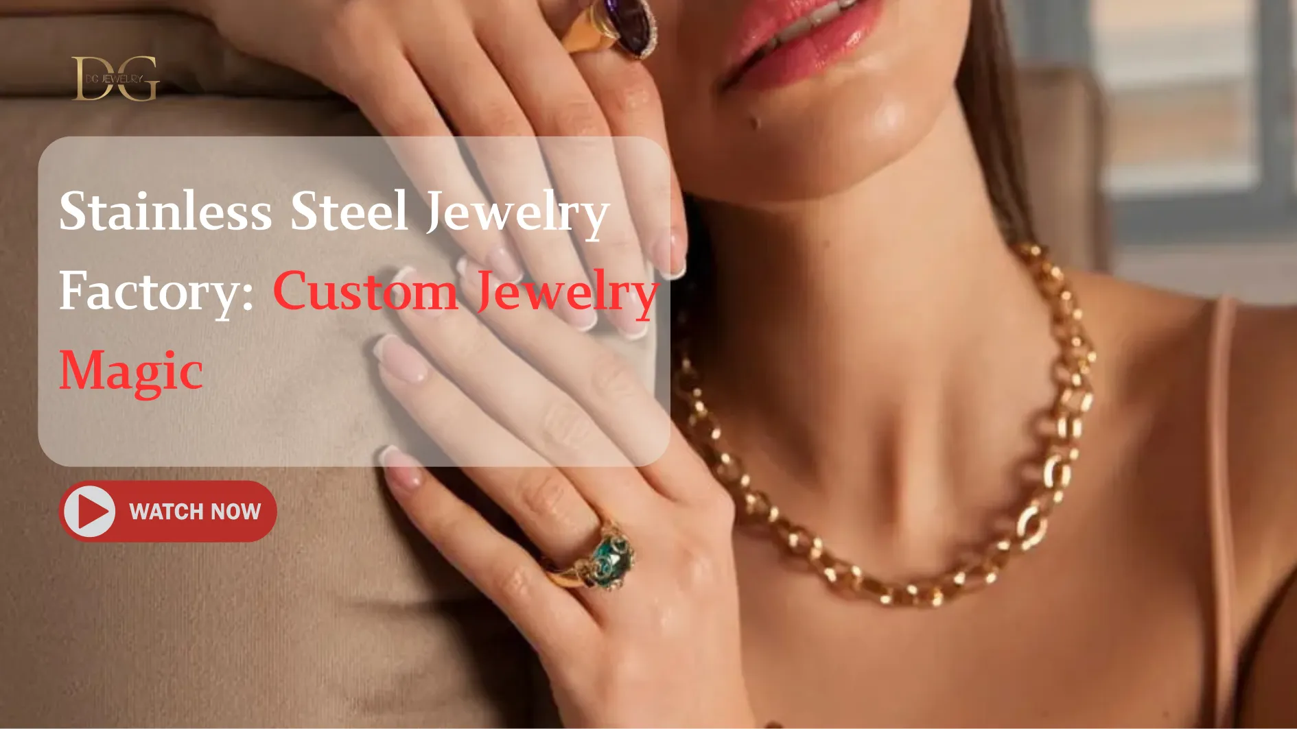 Stainless Steel Jewelry Factory Custom Jewelry Magic 3