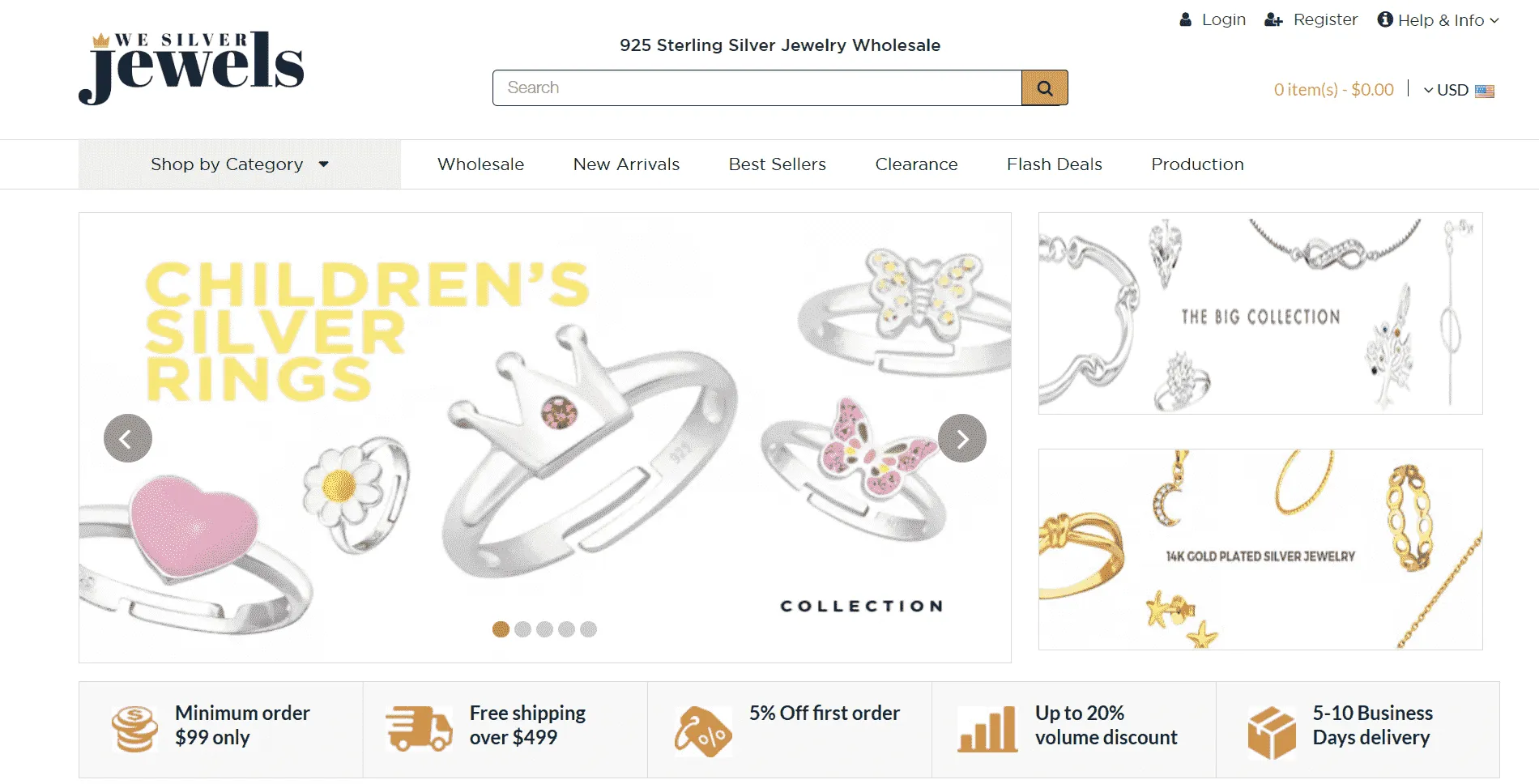 We Silver Jewels website We Silver Jewels website