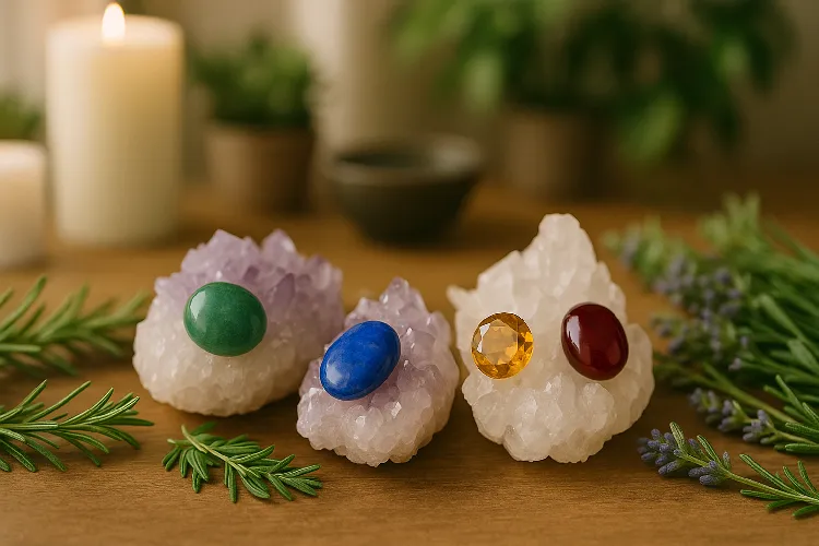 Healing birthstones on crystals and herbs Healing birthstones on crystals and herbs