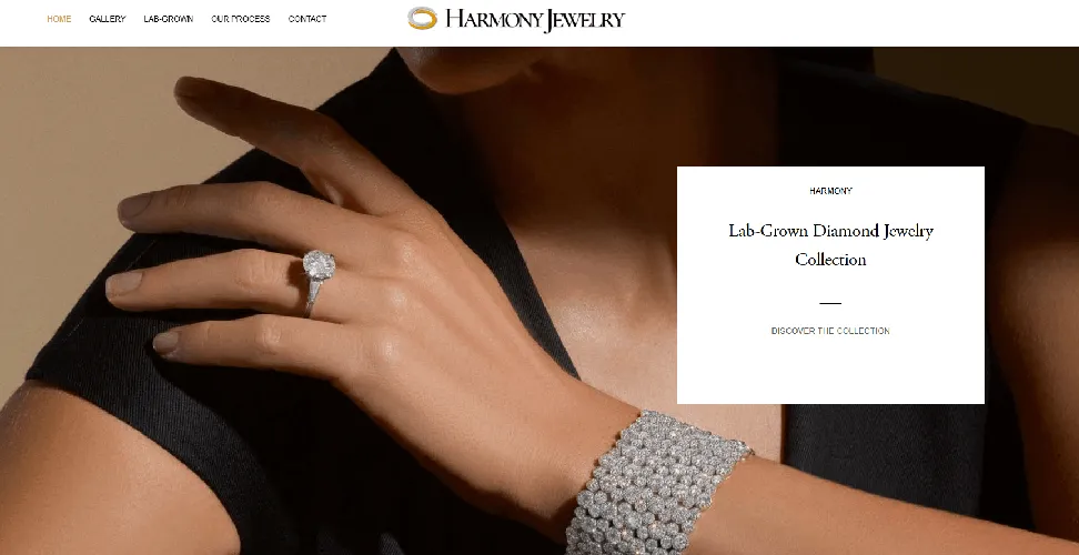 Harmony Jewelry Website Harmony Jewelry Website