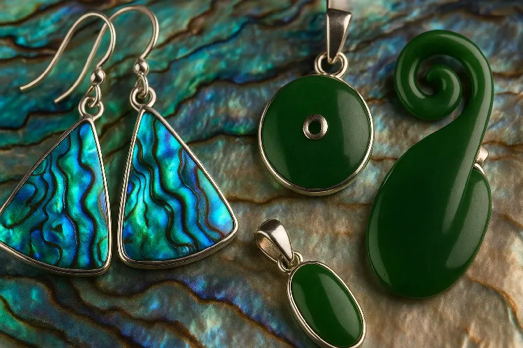 New Zealand jewelry with Paua Shell and Nephrite Jade. New Zealand jewelry with Paua Shell and Nephrite Jade.