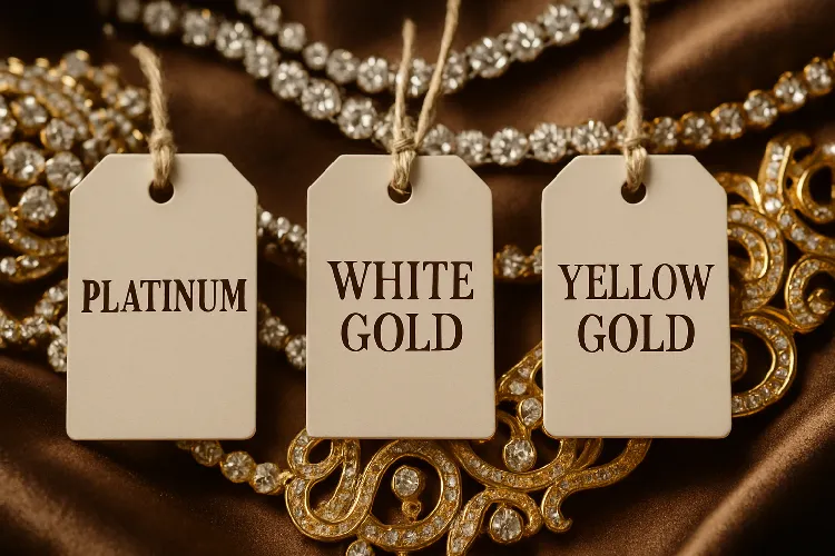 Platinum vs White Gold vs Yellow Gold Price Comparison Platinum vs White Gold vs Yellow Gold Price Comparison