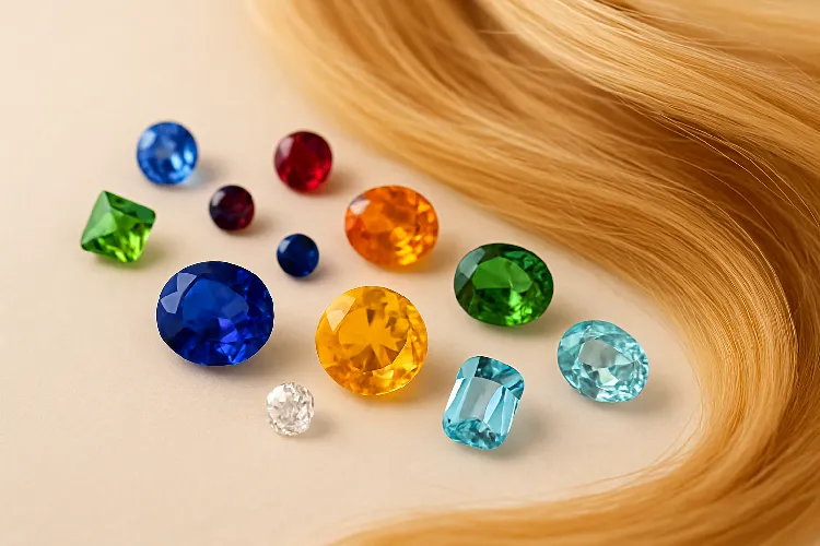 Selecting the perfect gemstones for blonde hair Selecting the perfect gemstones for blonde hair