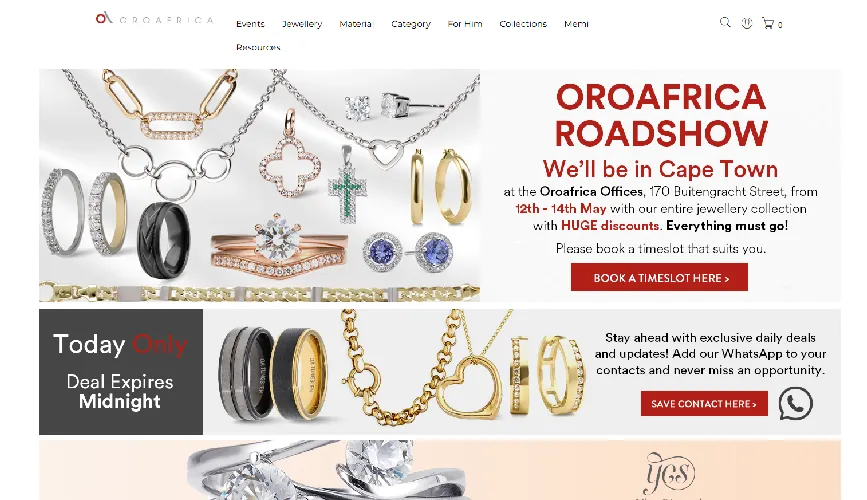 OroAfrica Website OroAfrica Website