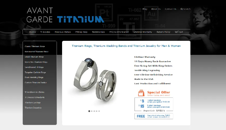 Titanium Style Wedsite Titanium Style Wedsite
