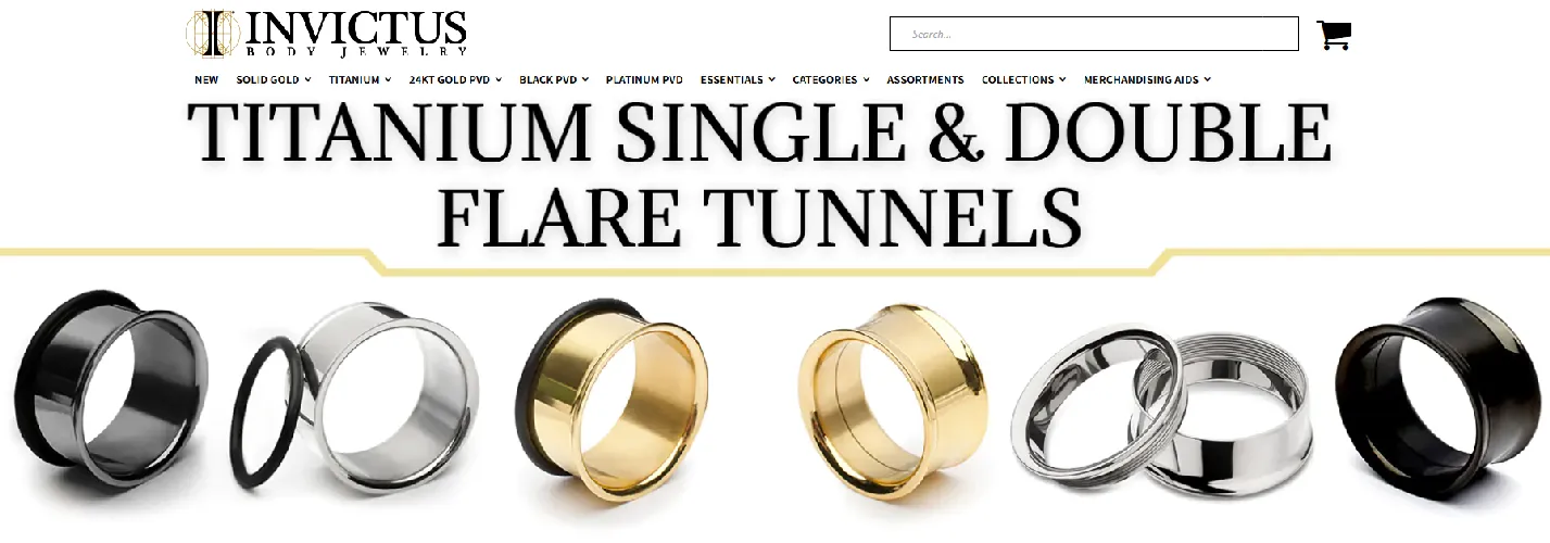 Invictus Body Jewelry Website Invictus Body Jewelry Website