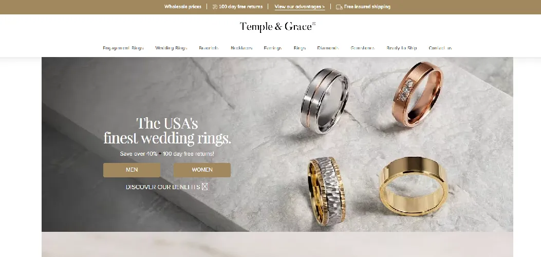 Temple and Grace Website Temple and Grace Website