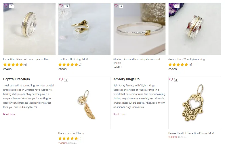 Earth and Elements Jewellery Product Earth and Elements Jewellery Product