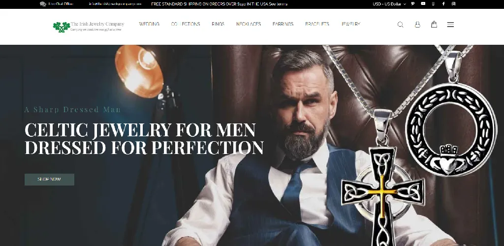 The Irish Jewelry Company Website The Irish Jewelry Company Website