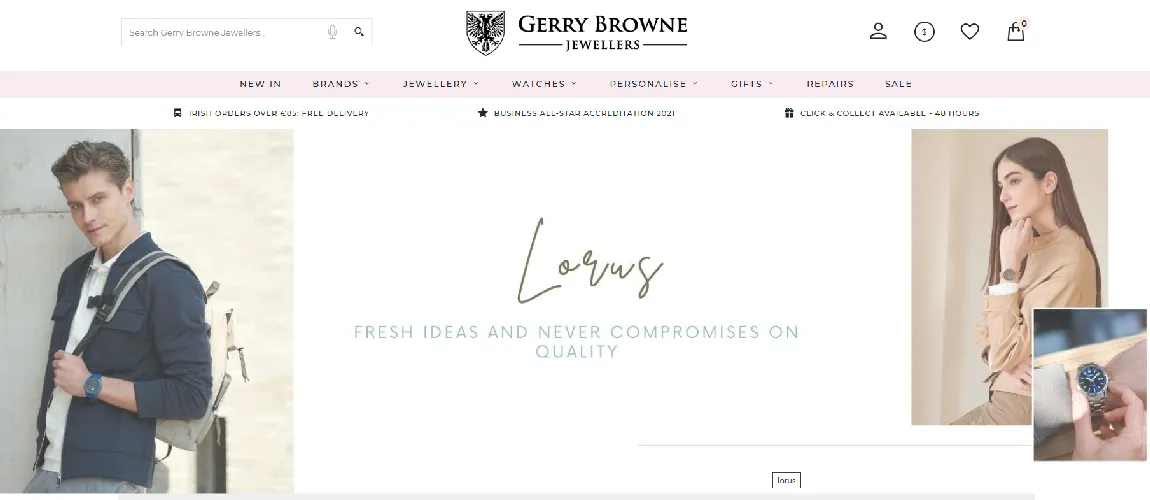 Gerry Browne Jewellers Website Gerry Browne Jewellers Website