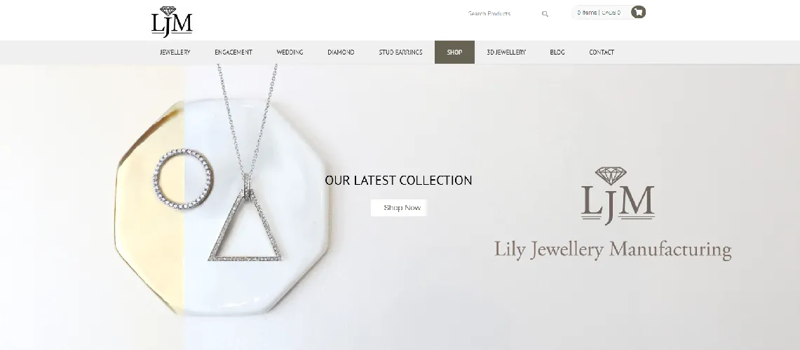 Lily Jewellery Website Lily Jewellery Website
