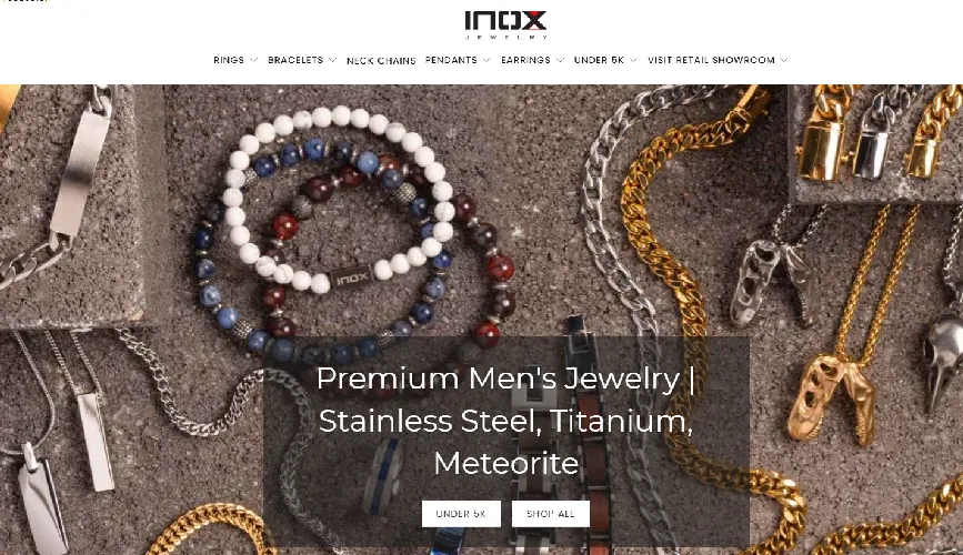 INOX Jewelry Website INOX Jewelry Website