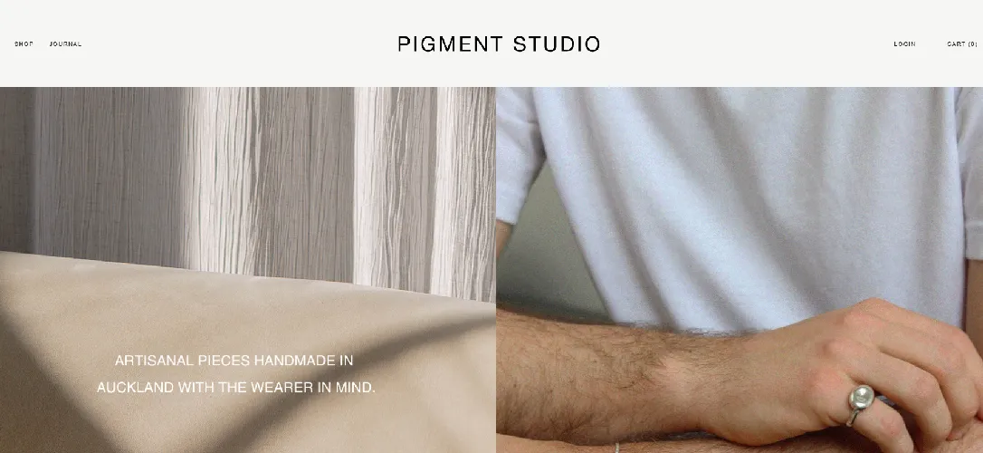 Pigment Studio Website Pigment Studio Website