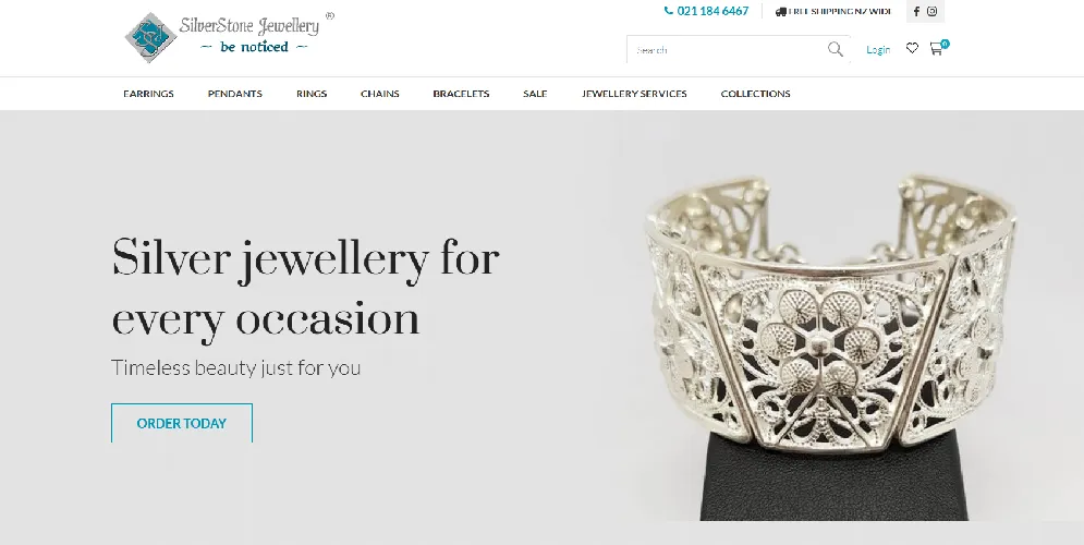 Silverstone Jewellery Website Silverstone Jewellery Website