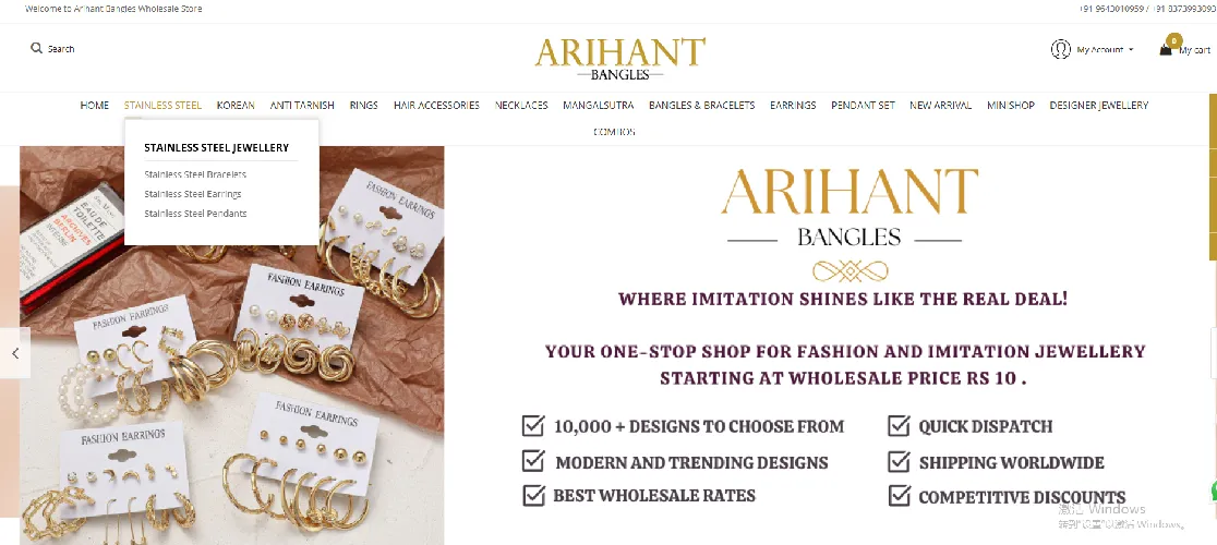 Arihant Bangles Website Arihant Bangles Website