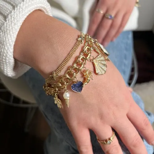Gold Charms Jewelry Bracelet Fashion Gold Charms Jewelry Bracelet Fashion