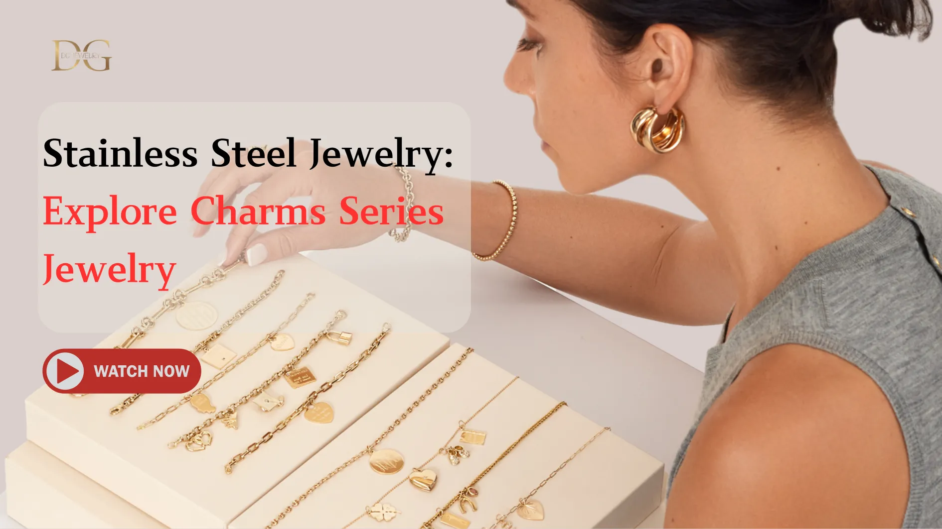 Stainless Steel Jewelry Explore Charms Series Jewelry 2