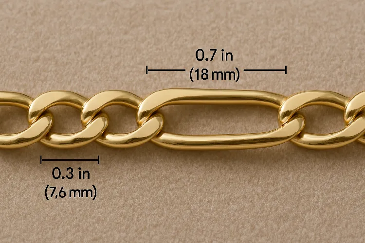 Figaro Chain Close-Up Figaro Chain Close-Up