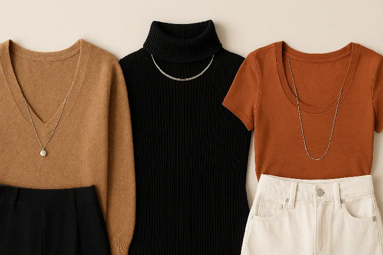 Matching necklace lengths with outfits Matching necklace lengths with outfits