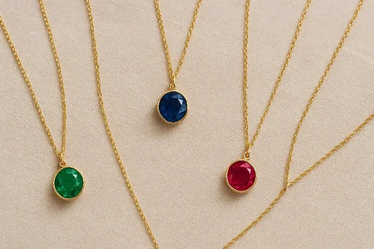Gemstone necklaces for a vibrant contrast Gemstone necklaces for a vibrant contrast