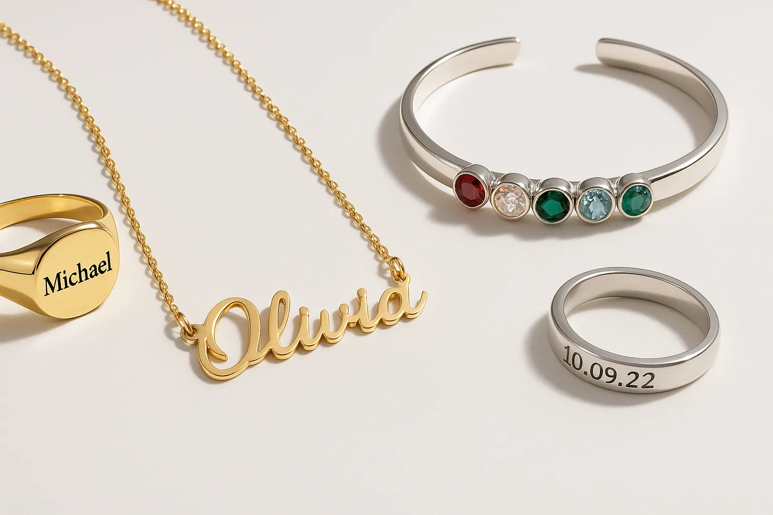 Explore the rise of personalized jewelry with unique, custom-made pieces