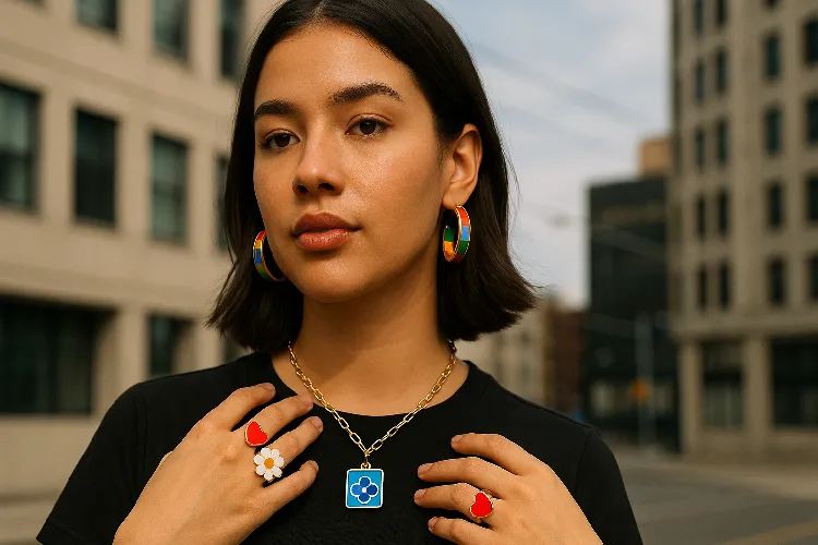 Fashionable and personalized enamel jewelry attracts young consumers Fashionable and personalized enamel jewelry attracts young consumers