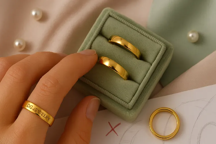Wear custom rings made of stainless steel Wear custom rings made of stainless steel
