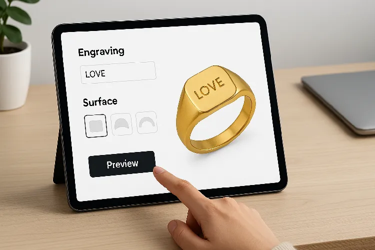 Customize stainless steel ring interface online Customize stainless steel ring interface online