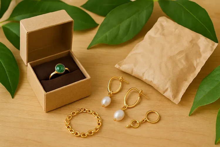 Jewelry produced with low carbon impact and renewable energy
