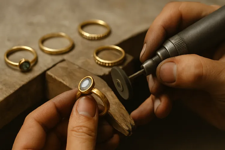 Supporting local artisans and small businesses with sustainable jewelry