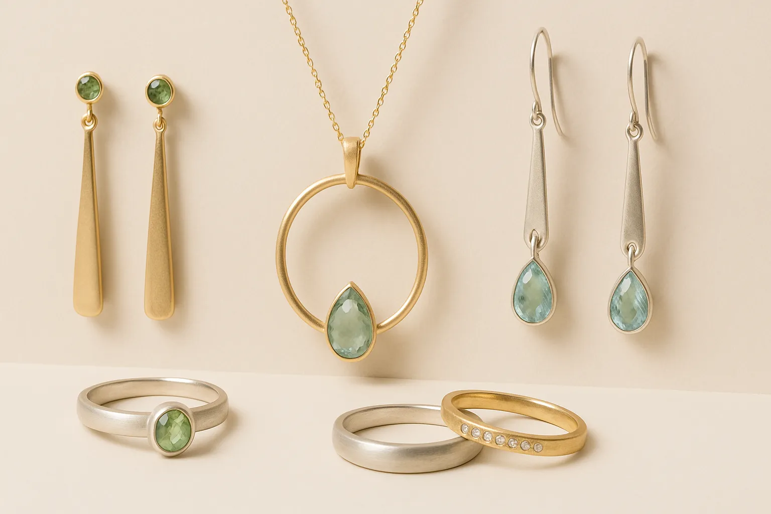 Discover sustainable jewelry with eco-friendly materials