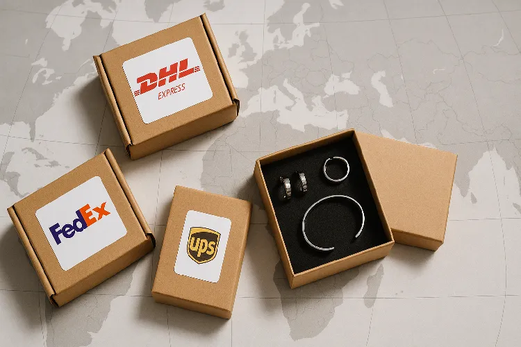 Global delivery of stainless steel jewelry Global delivery of stainless steel jewelry