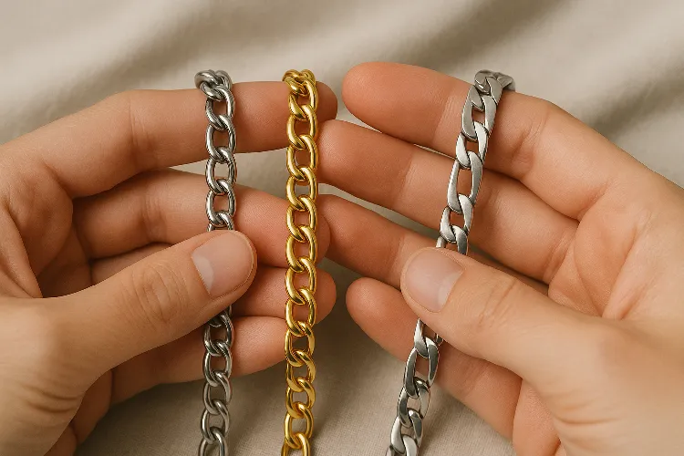 Comparing stainless steel with other metal jewelry Comparing stainless steel with other metal jewelry