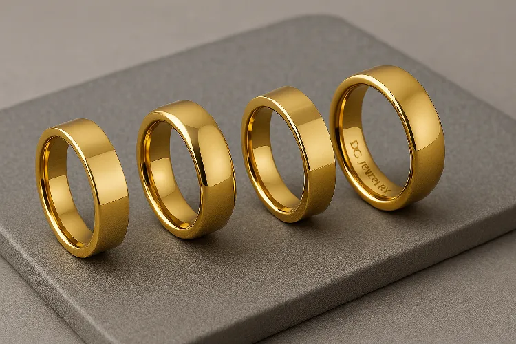 Different styles of stainless steel rings Different styles of stainless steel rings