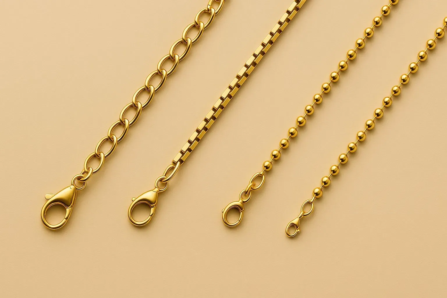 Chain style and buckle display