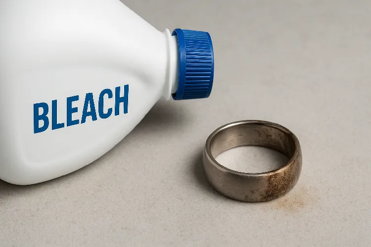 Avoid chemicals to protect stainless steel jewelry