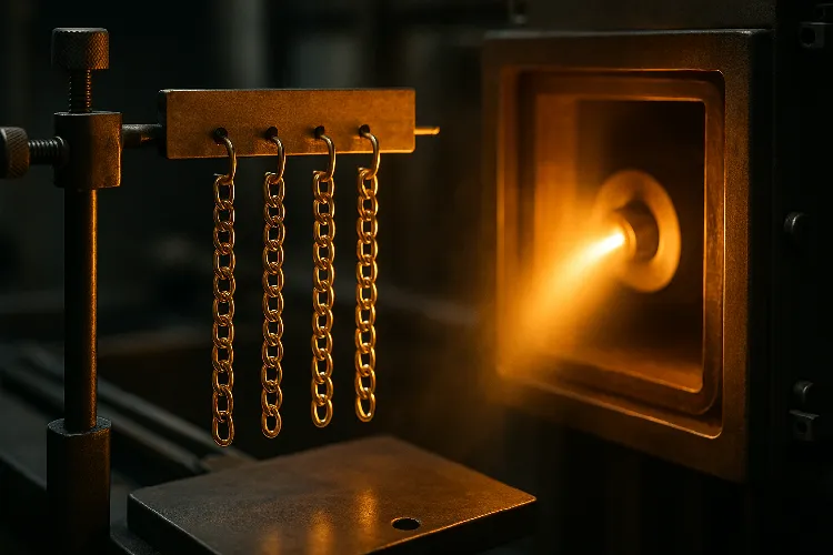 Advanced PVD gold-plating technology