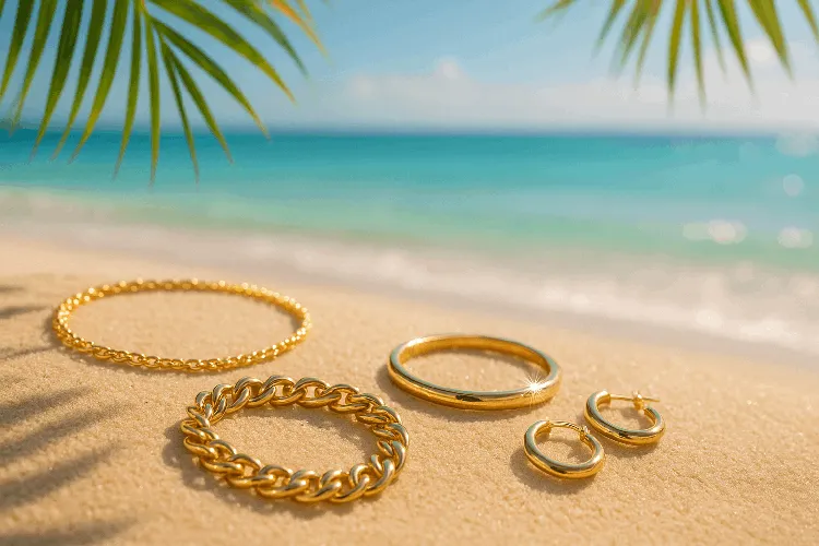 Waterproof Stainless Steel Jewelry for Beach Adventures