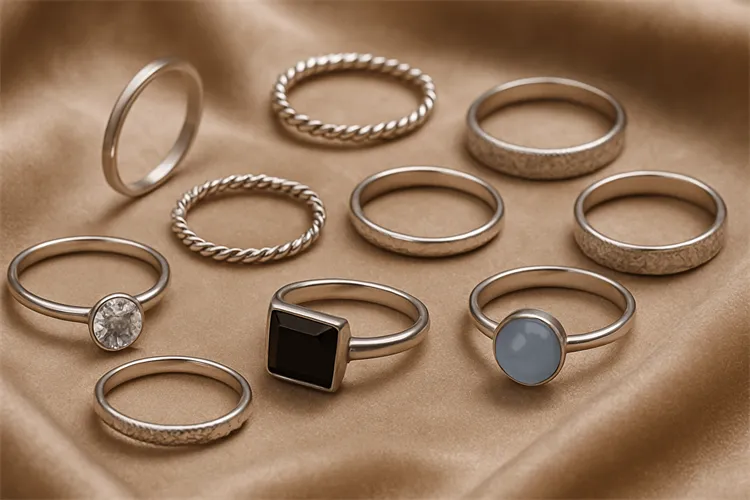Selecting the perfect stainless steel stacking ring design
