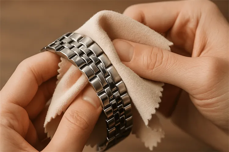 Cleaning stainless steel spiritual jewelry