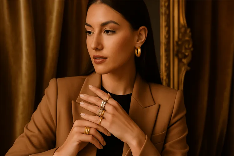 Stacking rings evolve into a global fashion statement.