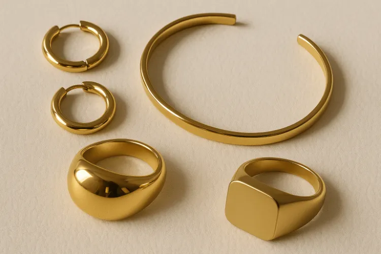 Diverse stainless steel jewelry designs