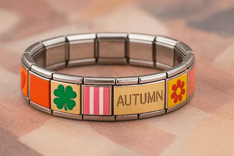 Trendy customization for Italian charm bracelets