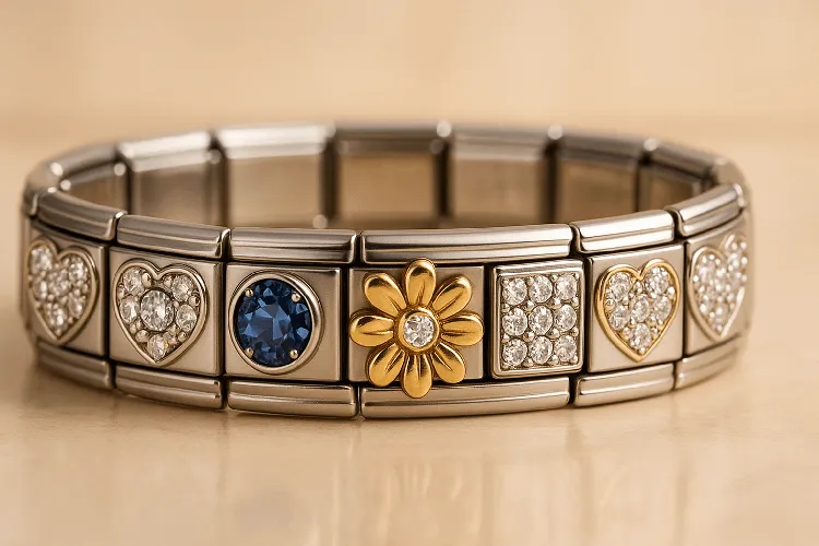 Customized Italian charm bracelet capturing your personal story