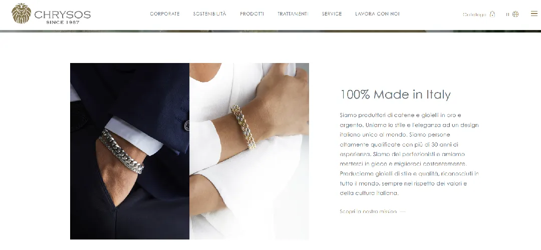 Chrysos Website