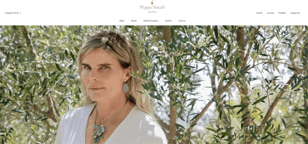 Pippa Small Website