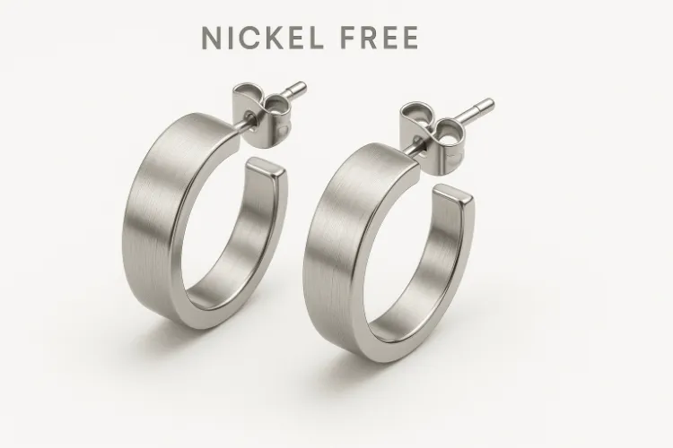 Nickel-free stainless steel and titanium jewelry for wholesale in Europe and USA