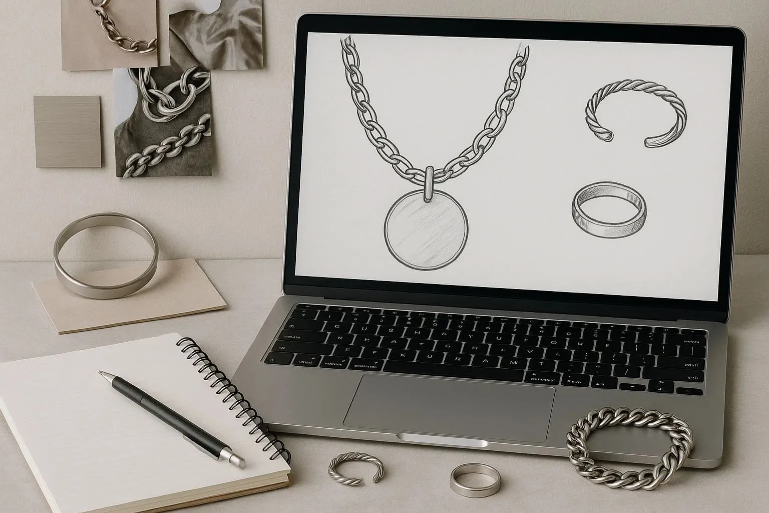 cad render jewelry design