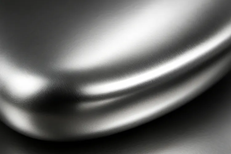 close up stainless steel texture