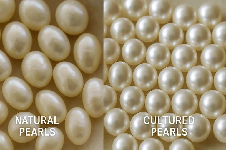 real pearl comparison